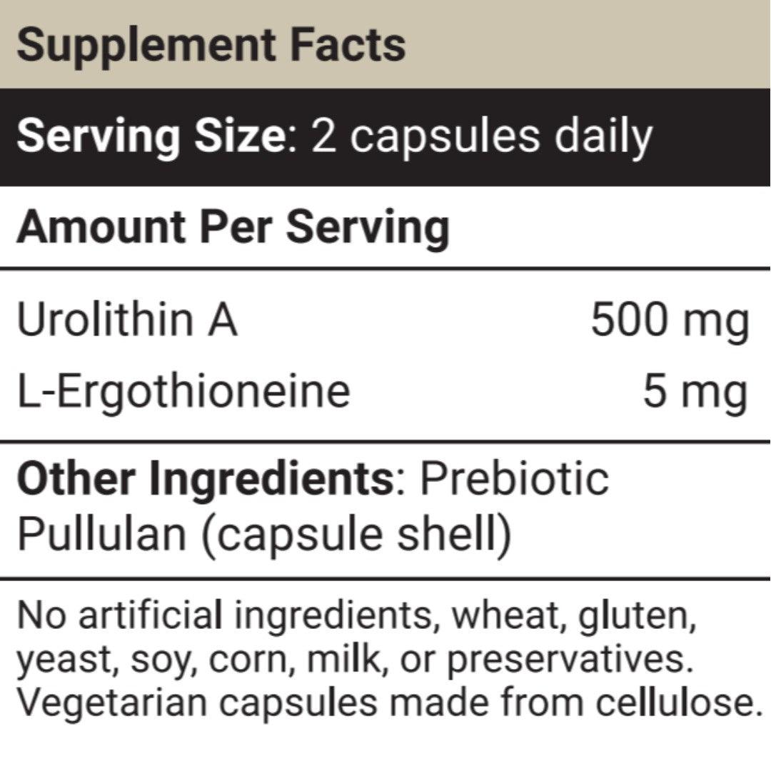 Urolithin A & L-Ergothioneine